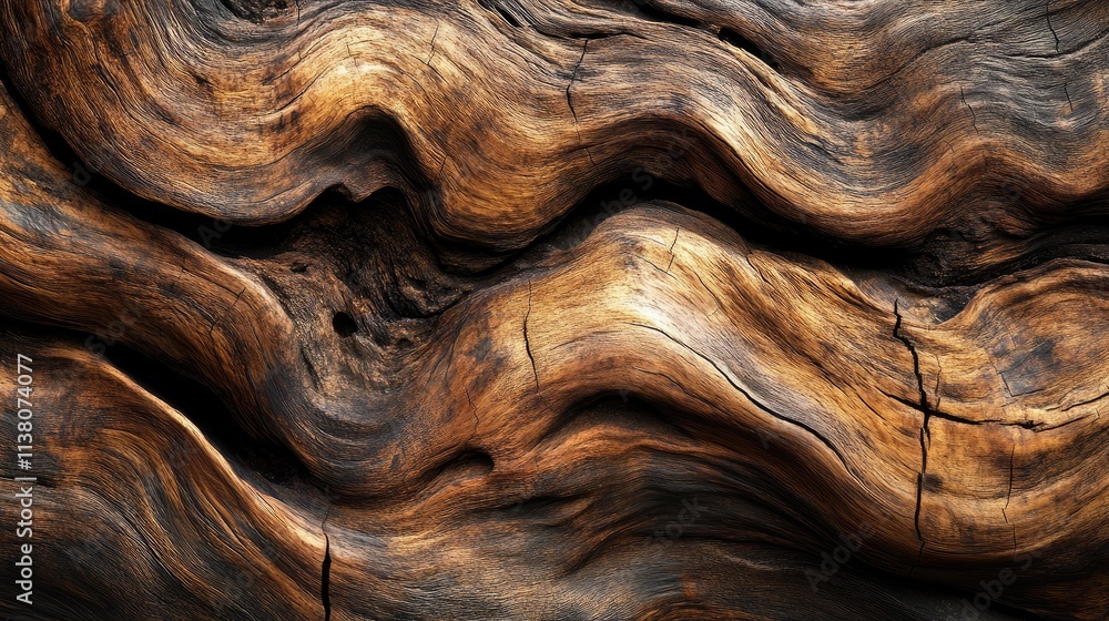Poster abstract rustic wooden texture with rich grain patterns and warm tones suitable for backgrounds and 