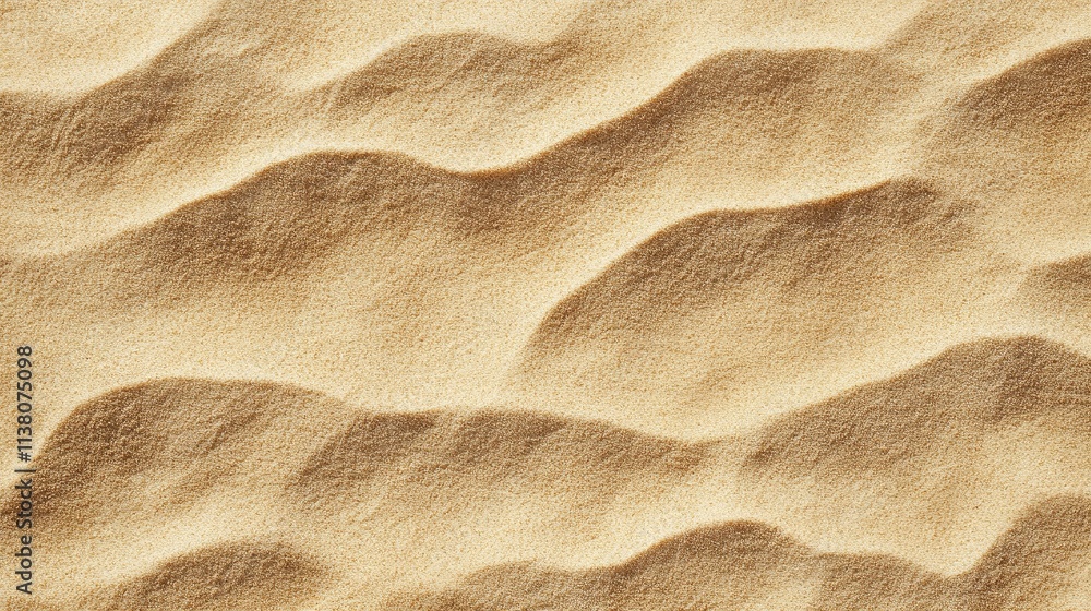 Poster sand dune texture with gentle wave patterns creating a natural background for design and artistic pu