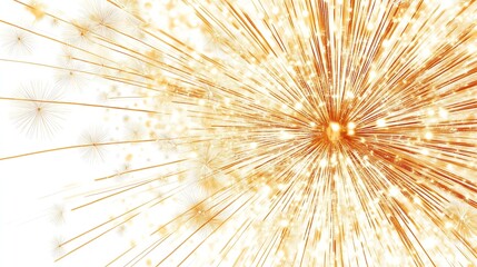 Naklejka premium Abstract Fireworks Explosion Background Design