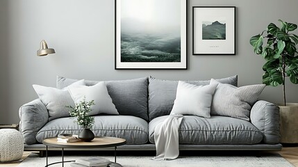 Modern Cozy Living Room Interior Design