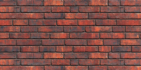 Obraz premium the old red brick wall
