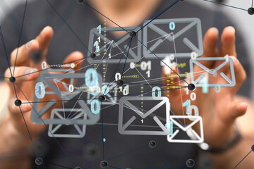 mail communication support contact concept service