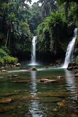 waterfall in the forest