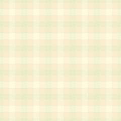 Scarf pattern textile fabric, path background check vector. Gorgeous plaid seamless texture tartan in blanched almond and light colors.