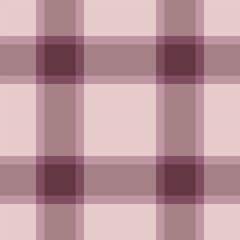 Fototapeta premium Softness pattern fabric textile, material texture tartan plaid. Romance seamless vector background check in pastel and pink colors.
