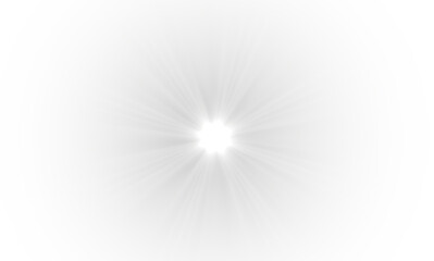 Bright white light lens. Png spotlight spark. Stadium Lighting. Png sunlight, Shiny stars, glowing sparks. Vector Png sunlight, vector sparkle stadium, spotlight, light