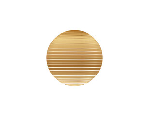 A retro sun design featuring a circular shape with geometric stripes, echoing the vibrant style of the eighties and nineties. perfect for adding a nostalgic touch.