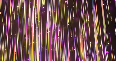 A dynamic swirl of vibrant lights