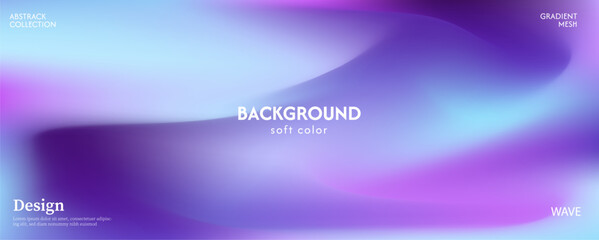 Minimalist pastel color wave abstract background. The surface texture of the fabric is strong. Dark colored background with space for design.