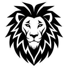 lion head vector