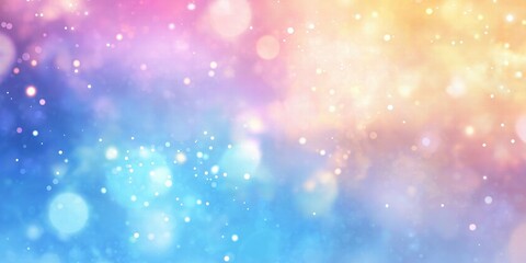 Obraz premium Soft Pastel Background with Bokeh Effect