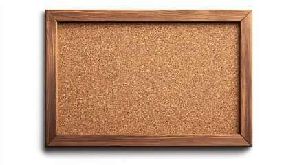 Isolated set of realistic 3d vector cork board with wood frame. Empty png wall corkboard with brown texture for school or office on transparent background. Business noticeboard design illustration.