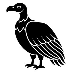 crow on a white background