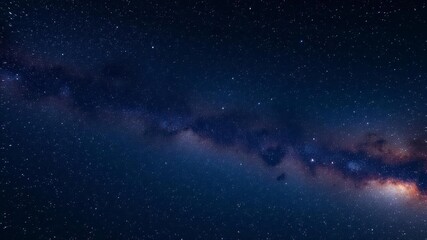 Fototapeta premium A mesmerizing starry night sky filled with millions of twinkling stars and a hint of the Milky Way, cosmic, stargazing, astronomy