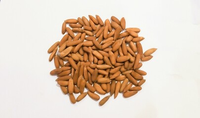 a handful of pine nuts 