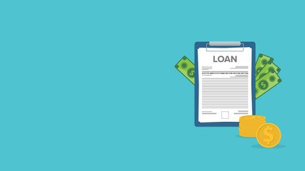Loan rejected, not approved bank document.	