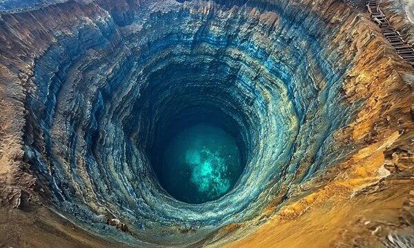 Mirny Diamond Mine Aerial View: A Deep Dive into Earth's Riches
