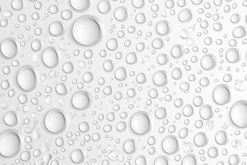 Water droplets on glass, a seamless pattern for a background
