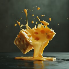 Splash of Cheese with drip