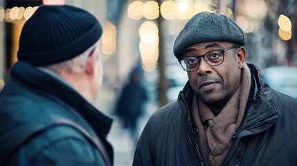 A documentary filmmaker focuses on capturing factual events, interviewing experts to convey a truthful story