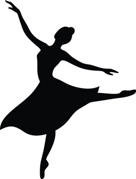 recommend clip art: ballet dancer silhouette