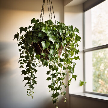 Zimmerpflanzen - H&auml;ngende Efeutute als dekorativer Blickfang