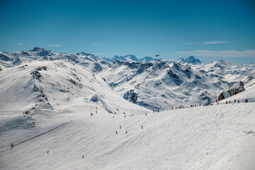 French alps mountains