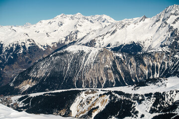 French alps mountains