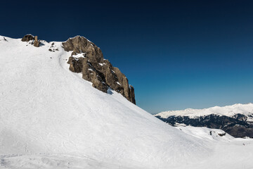 French alps mountains
