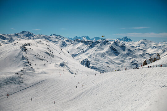French alps mountains