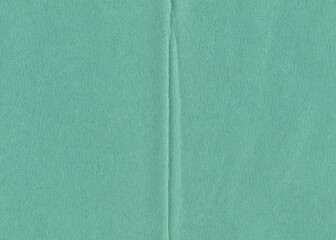 Old green book page background. Natural old texture of recycle paper.
