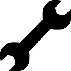 Simple icon of Repair Related Vector graphic template Icons. Contains such Icons as Screwdriver, Work Tools, Screw, Paintbrush, Shovel, Chainsaw, Ruler, Axe, Hammer. Engineer, Tech Support elements