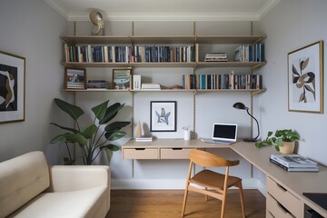 Fototapeta premium Modern work space at home