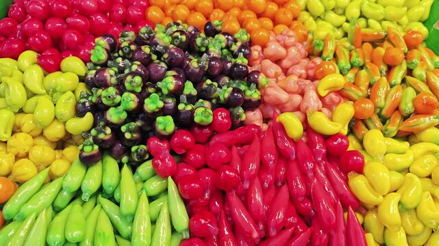 Thai dessert Luk Chup