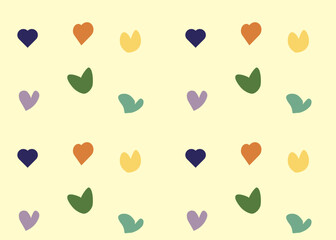Valentine seamless pattern vector for background wallpaper decoration festival anniversary stock illustration