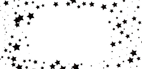 Obraz premium stars background, sparkle lights confetti falling. magic shining Flying christmas stars on night