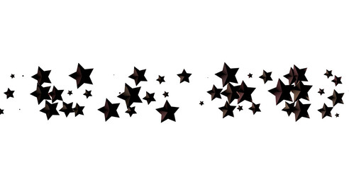 Falling Holiday Astral Radiance: Magnificent 3D Illustration of Descending Stellar Illumination for Christmas