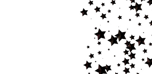 Stardust Christmas Shower: Mesmerizing 3D Illustration Depicting Descending Holiday Star Particles