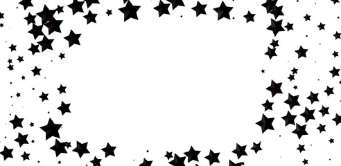 Stars - stars. Confetti celebration, Falling golden abstract decoration for party, birthday celebrate,