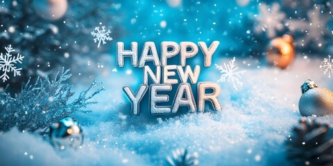 Fototapeta premium happy new year 2025