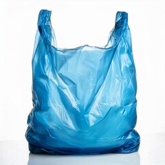 Empty and Overlooked: The Life of a Blue Plastic Bag