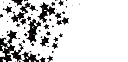Obraz premium XMAS Stars - Glossy 3D Christmas star icon. Design element for holidays. -
