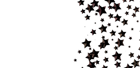 Falling Holiday Astral Radiance: Magnificent 3D Illustration of Descending Stellar Illumination for Christmas