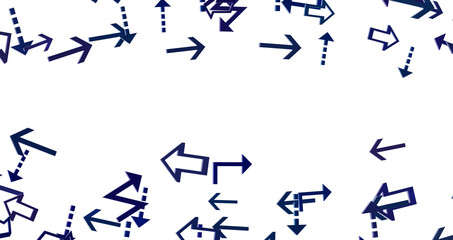 Abstract Green Arrows Background