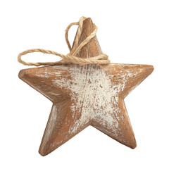 Rustic Star Ornament