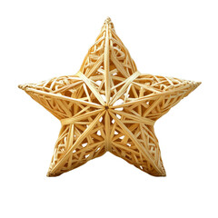 Straw Star Ornament
