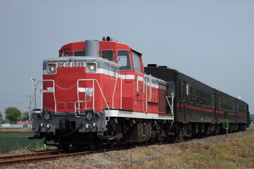  DE10-1535号機牽引のSLもおか編成の回送列車_2020/3/29撮影