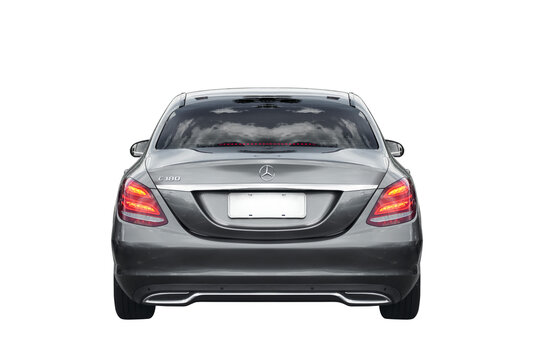 traseira de carro de luxo, transparente