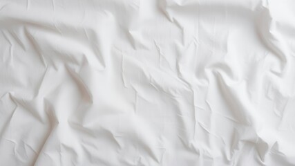 Fototapeta premium Vintage white cloth texture with subtle wrinkles and delicate weave, perfect for creating a seamless background in photography or design projects, texture, soft, cloth
