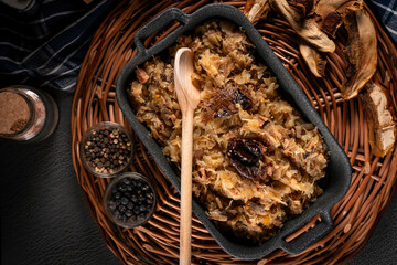 Bigos - traditional Polish food.